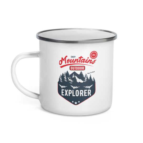 Outdoor Explorer Enamel Mug