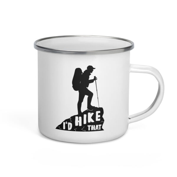 I'd Hike That Enamel Mug - Image 2