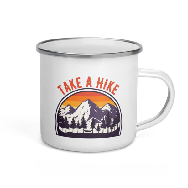 Take A Hike Enamel Mug - Image 2